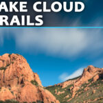 How to easily make fake cloud trails in Photoshop