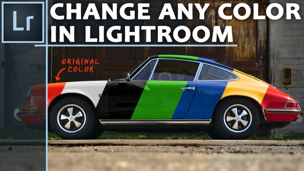 How to change any color in Lightroom