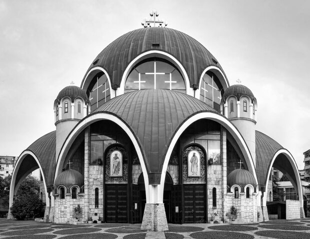 orthodox church in Skopje, Macedonia